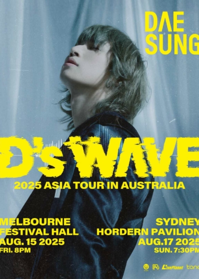 2025 Daesung D’s Wave Asia Tour in Melbourne